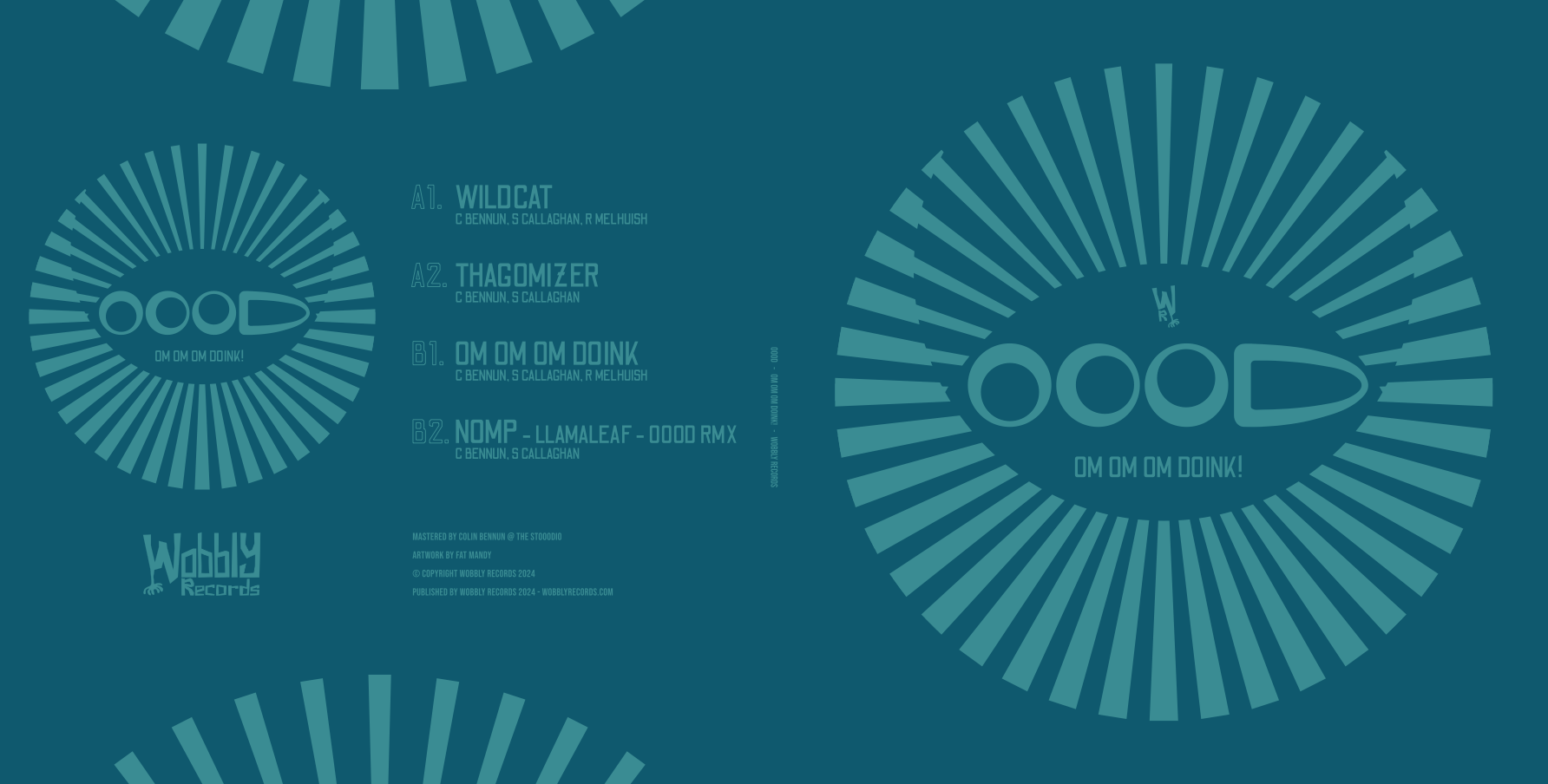 Cover Art for OOOD release 'Om Om Om Doing!'